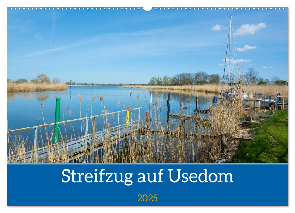 Streifzug auf Usedom (CALVENDO Wandkalender 2025)