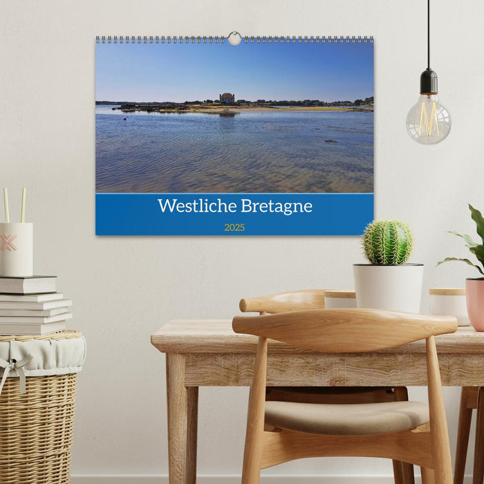 Westliche Bretagne (CALVENDO Wandkalender 2025)