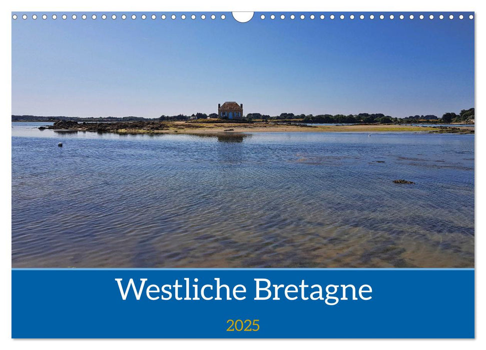 Westliche Bretagne (CALVENDO Wandkalender 2025)