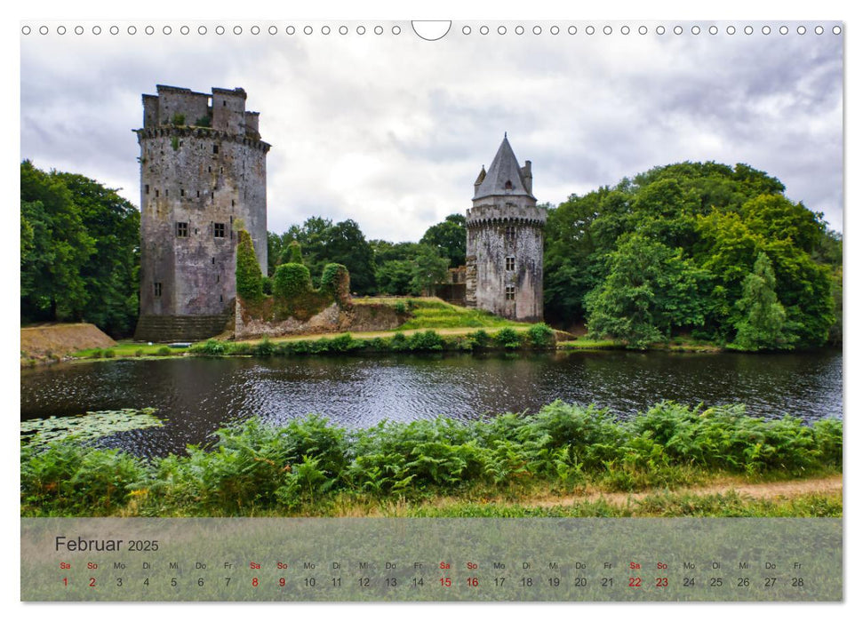 Westliche Bretagne (CALVENDO Wandkalender 2025)