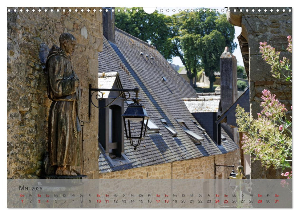 Westliche Bretagne (CALVENDO Wandkalender 2025)