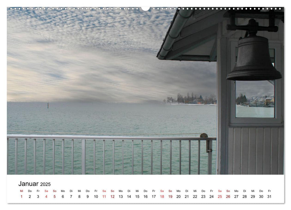 Der Bodensee aus Mirjs Blickwinkel (CALVENDO Wandkalender 2025)