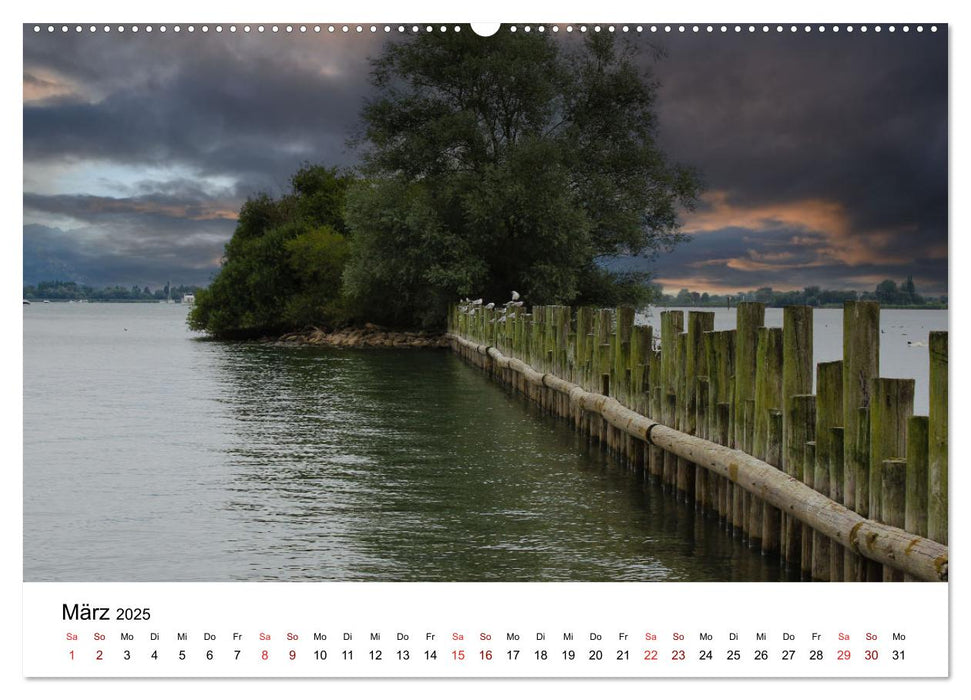 Der Bodensee aus Mirjs Blickwinkel (CALVENDO Wandkalender 2025)