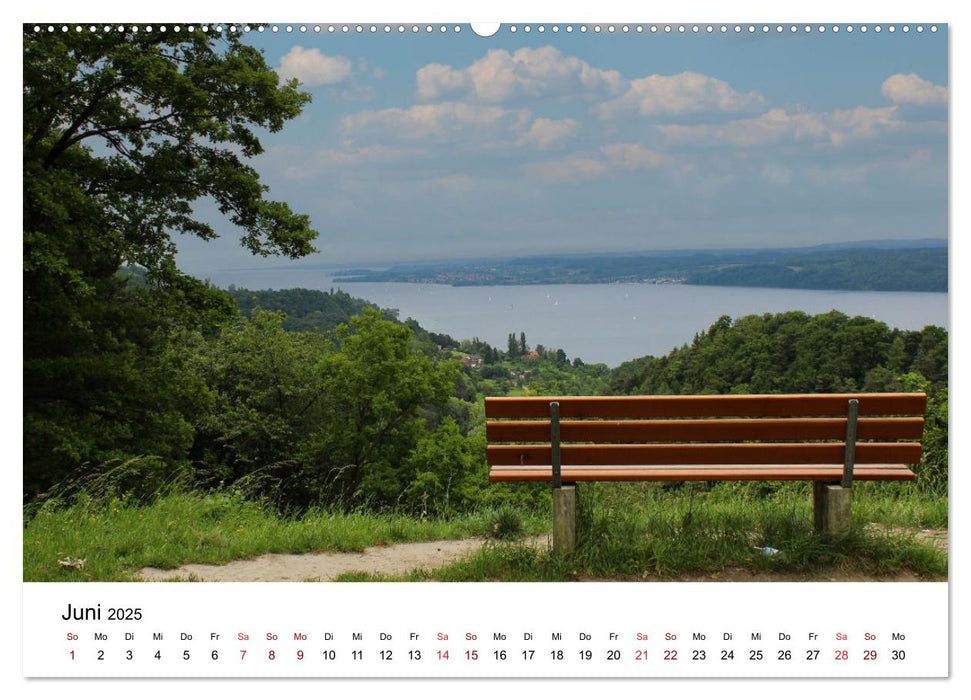 Der Bodensee aus Mirjs Blickwinkel (CALVENDO Wandkalender 2025)