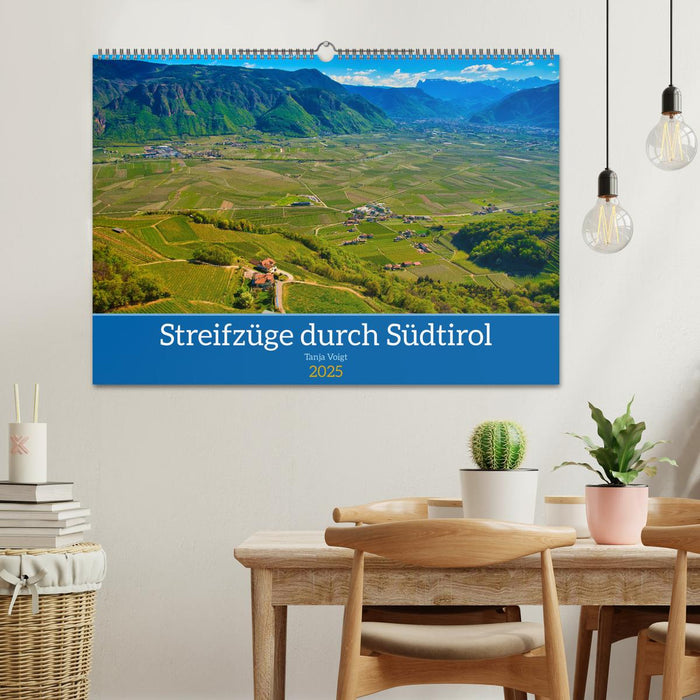 Streifzüge durch Südtirol (CALVENDO Wandkalender 2025)