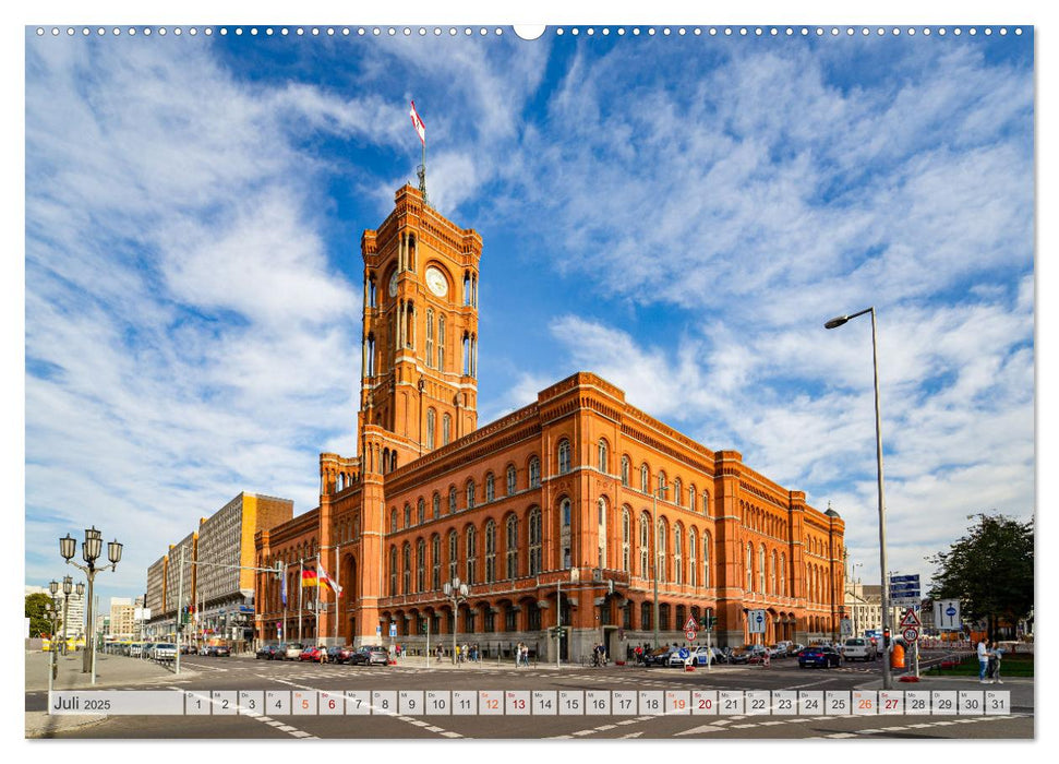 Berlin Stadtspaziergang (CALVENDO Premium Wandkalender 2025)