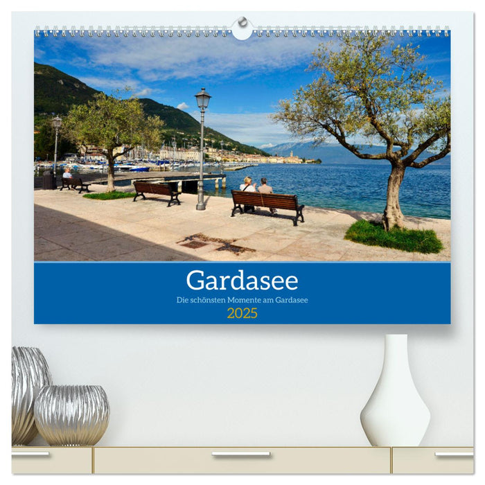 Gardasee - Die schönsten Momente am Gardasee (CALVENDO Premium Wandkalender 2025)