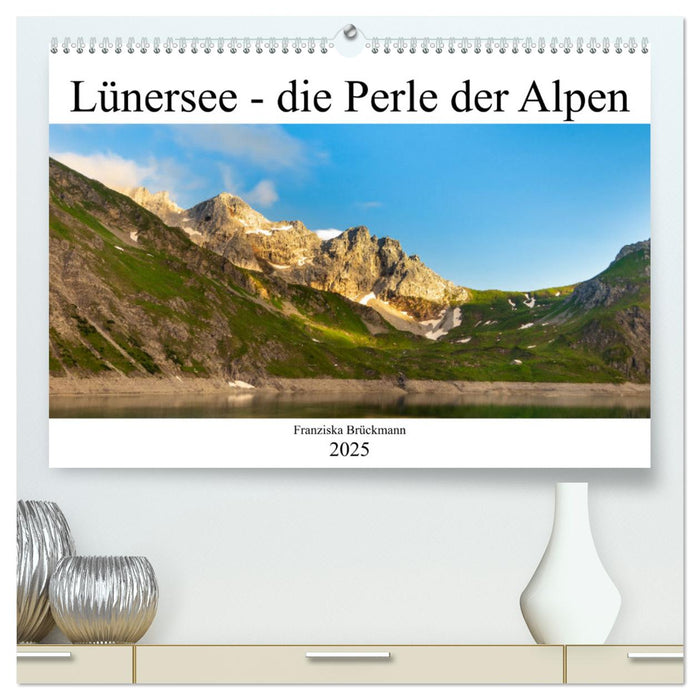 Lünersee - die blaue Perle der Alpen (CALVENDO Premium Wandkalender 2025)