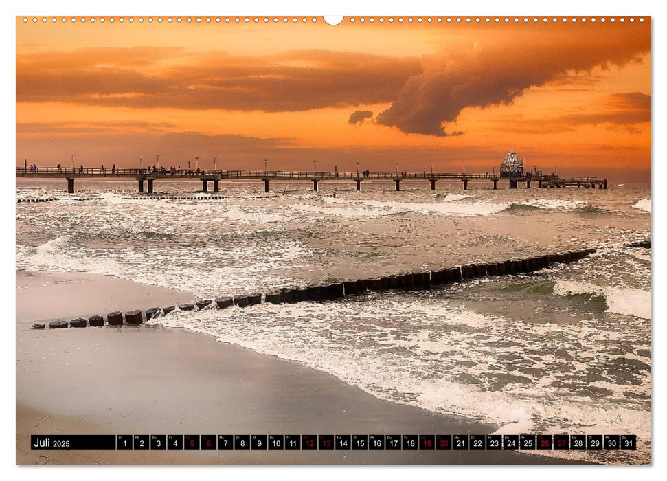 Fischland - Darß- Zingst (CALVENDO Premium Wandkalender 2025)