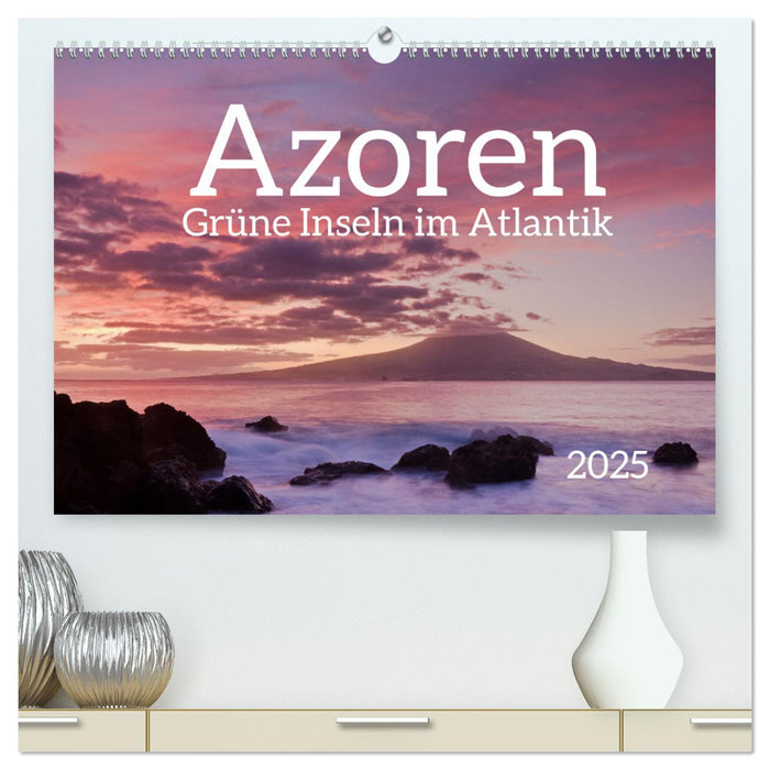 Azoren - Grüne Inseln im Atlantik 2025 (CALVENDO Premium Wandkalender 2025)