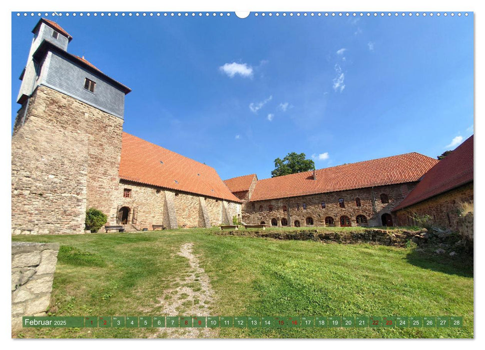 Ilsenburg mit seinem Kloster und Impressionen von Kloster Drübeck (CALVENDO Premium Wandkalender 2025)