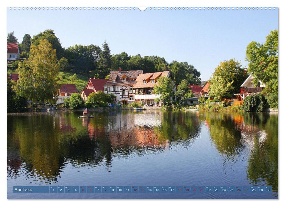 Ilsenburg mit seinem Kloster und Impressionen von Kloster Drübeck (CALVENDO Premium Wandkalender 2025)