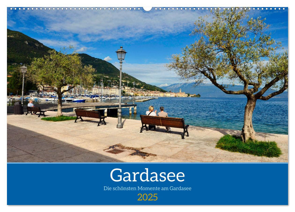 Gardasee - Die schönsten Momente am Gardasee (CALVENDO Wandkalender 2025)