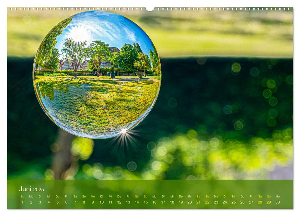 der staudengarten zu bad hersfeld (CALVENDO Premium Wandkalender 2025)