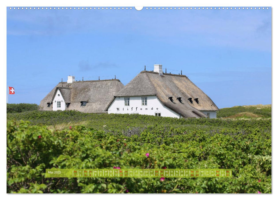 Sylt - Wasser, Wind und Wellen (CALVENDO Wandkalender 2025)