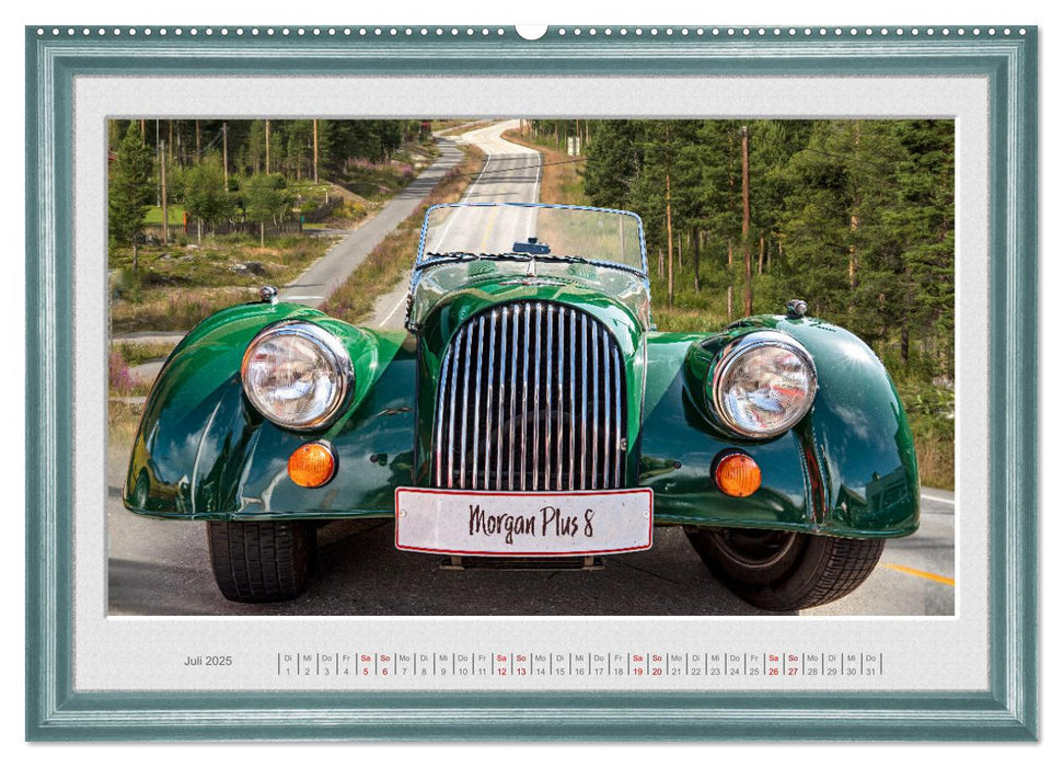 Oldtimer ins Gesicht geschaut (CALVENDO Premium Wandkalender 2025)