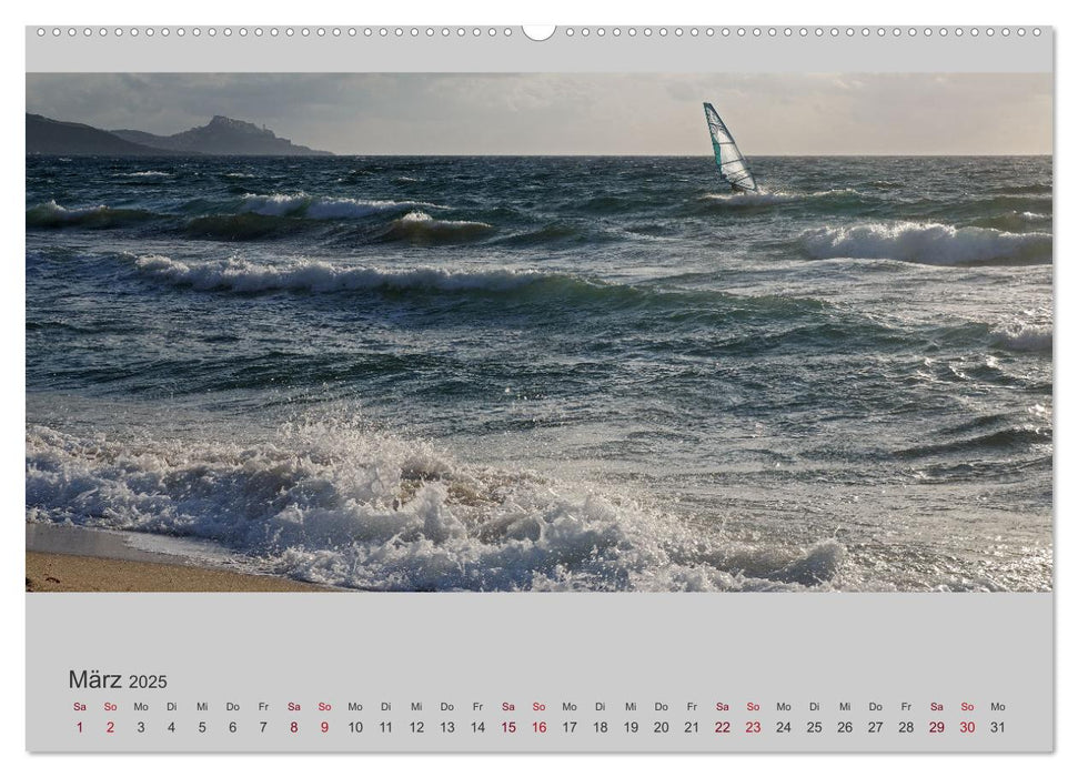 Sardinien – Die Nordküste (CALVENDO Wandkalender 2025)