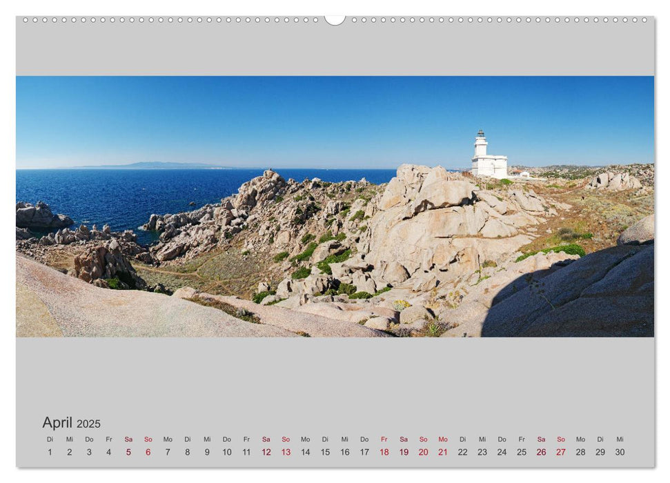 Sardinien – Die Nordküste (CALVENDO Wandkalender 2025)