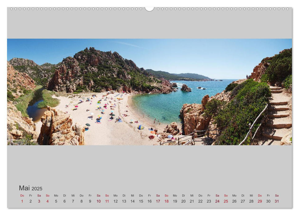 Sardinien – Die Nordküste (CALVENDO Wandkalender 2025)