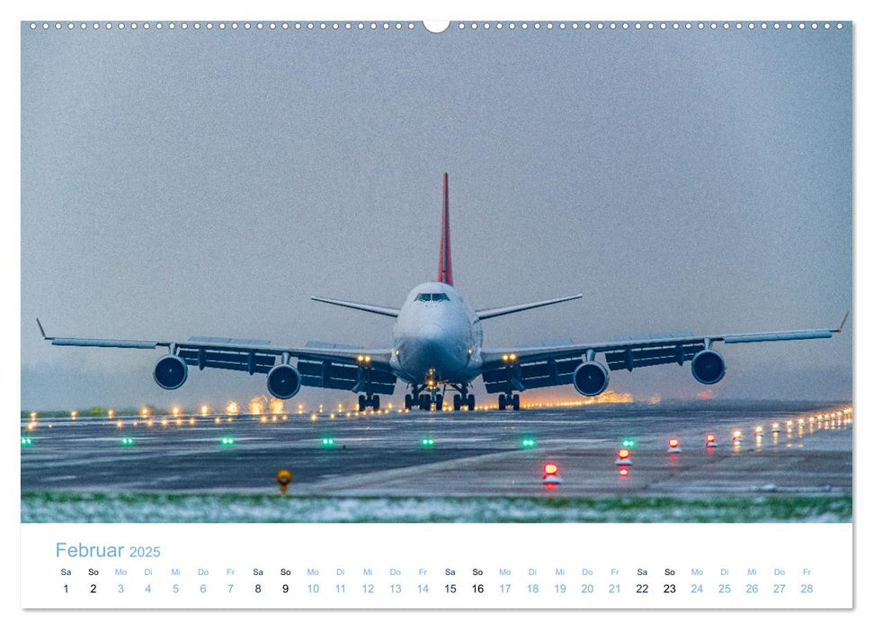 BOEING 747 - Königin der Lüfte (CALVENDO Wandkalender 2025)