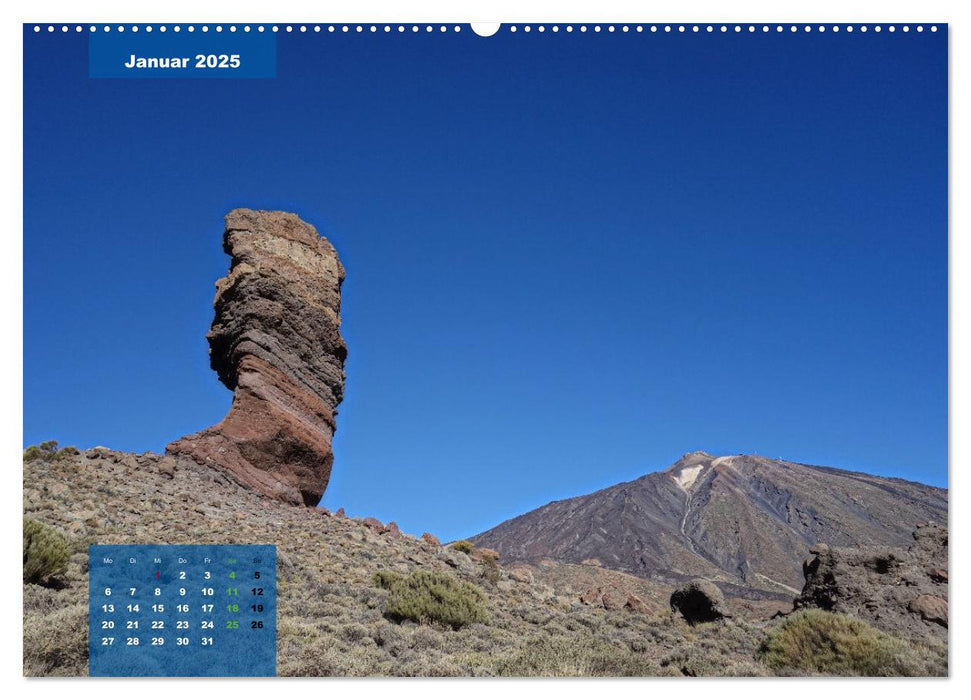 Teneriffa - einfach zauberhaft (CALVENDO Premium Wandkalender 2025)