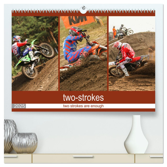 two-strokes (CALVENDO Premium Wandkalender 2025)