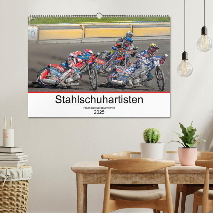 Stahlschuhartisten (CALVENDO Wandkalender 2025)