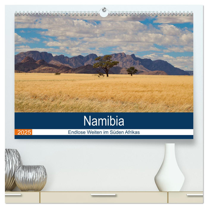 Namibia - Endlose Weiten im Süden Afrikas (CALVENDO Premium Wandkalender 2025)