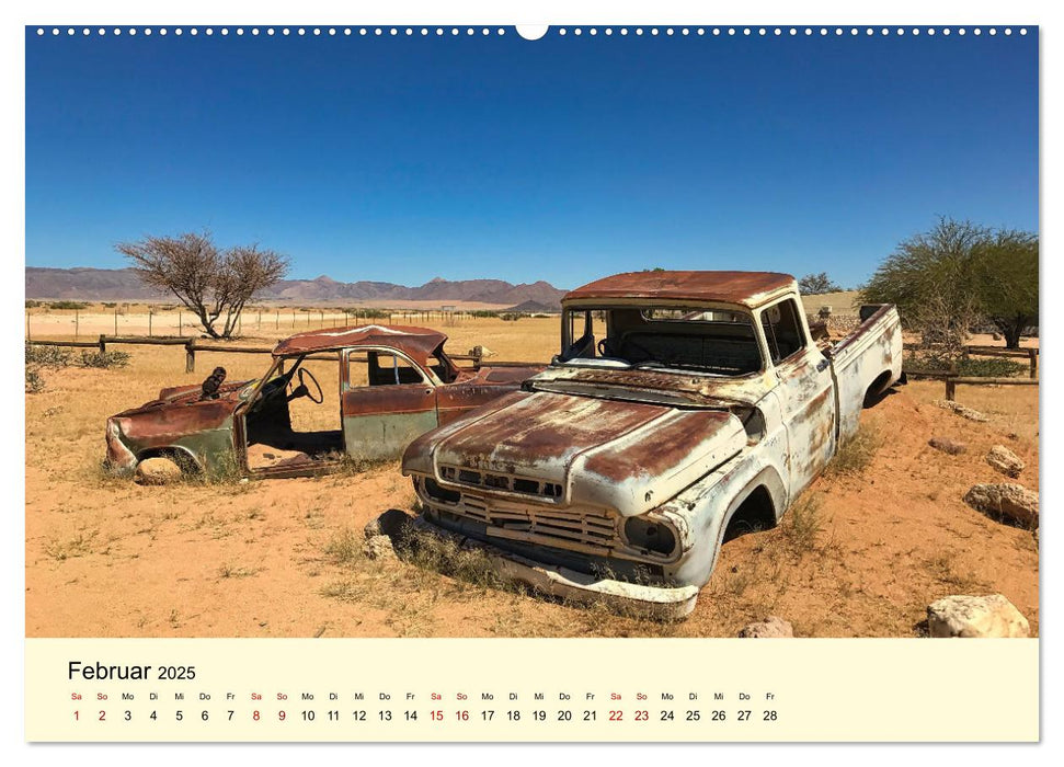 Namibia - Endlose Weiten im Süden Afrikas (CALVENDO Premium Wandkalender 2025)