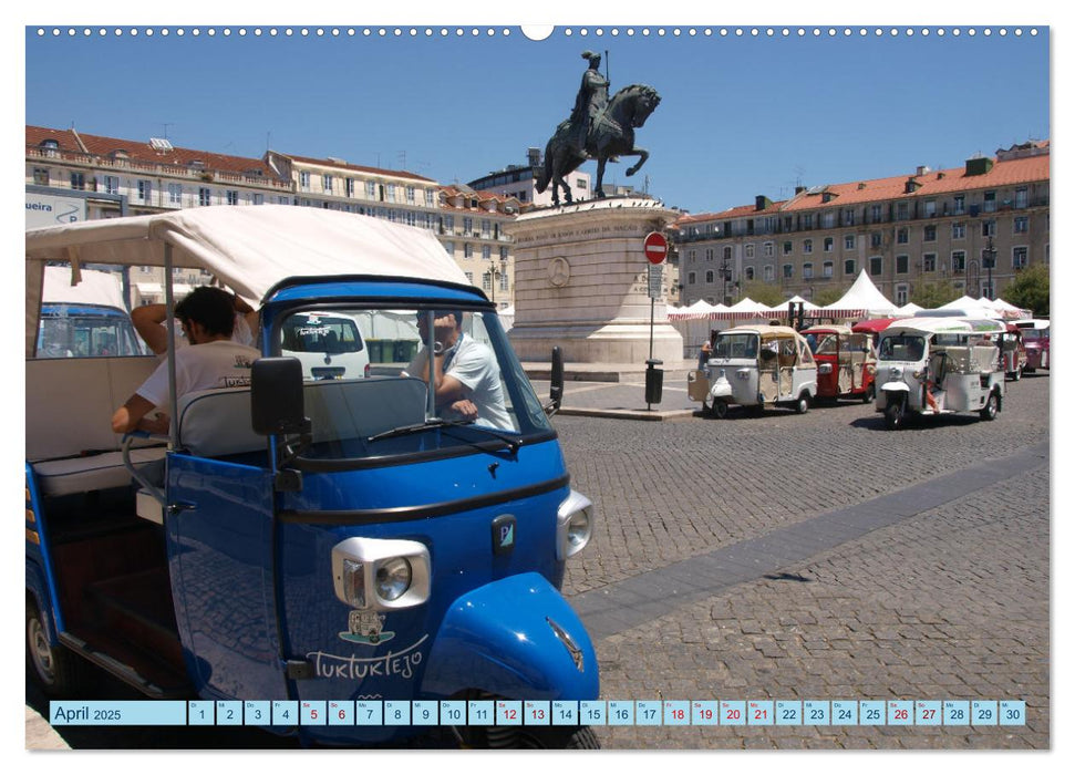 Lissabon - Hauptstadt mit Charme (CALVENDO Premium Wandkalender 2025)