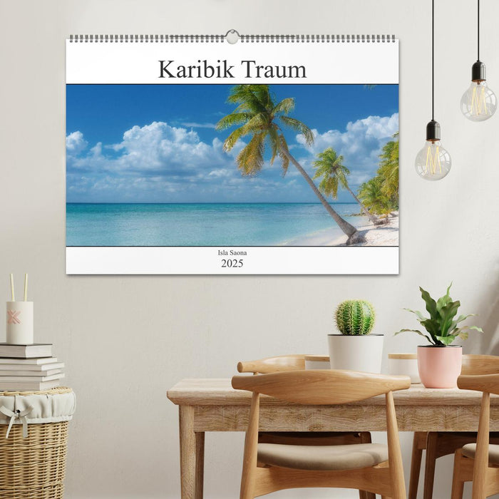 Karibik Traum Isla Saona (CALVENDO Wandkalender 2025)