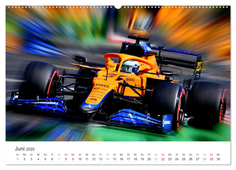 Formel 1 - Die Königsklasse (CALVENDO Premium Wandkalender 2025)