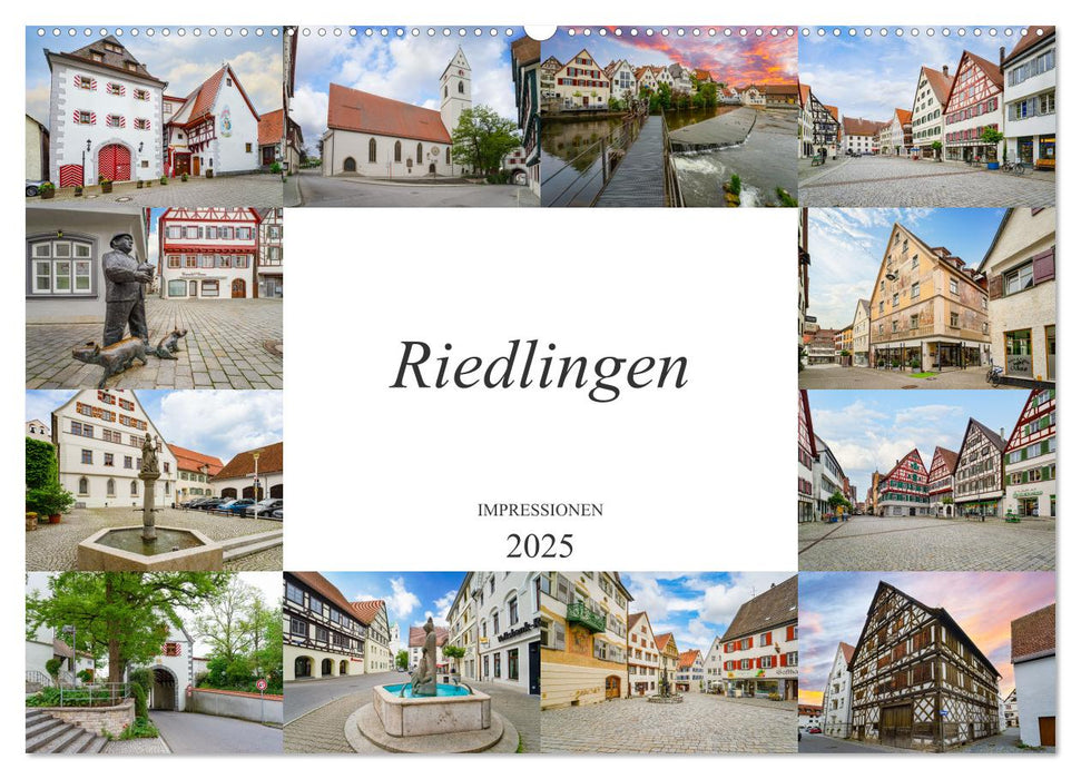 Riedlingen Impressionen (CALVENDO Wandkalender 2025)