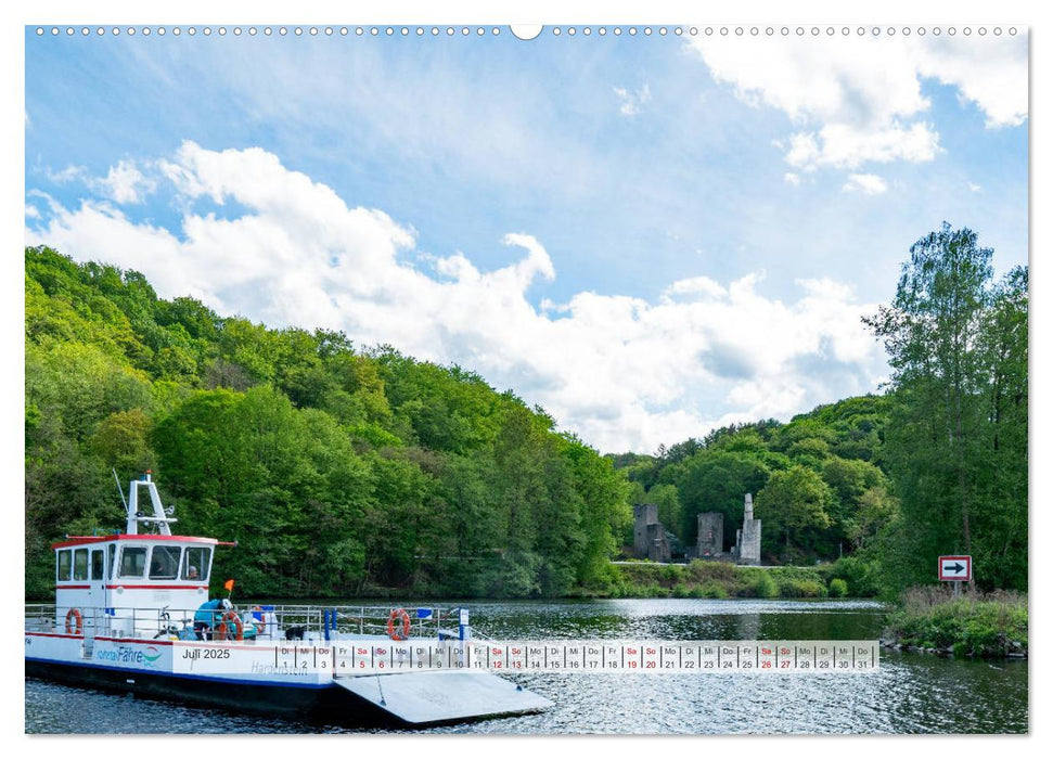 Ritterwelten an der Ruhr (CALVENDO Premium Wandkalender 2025)