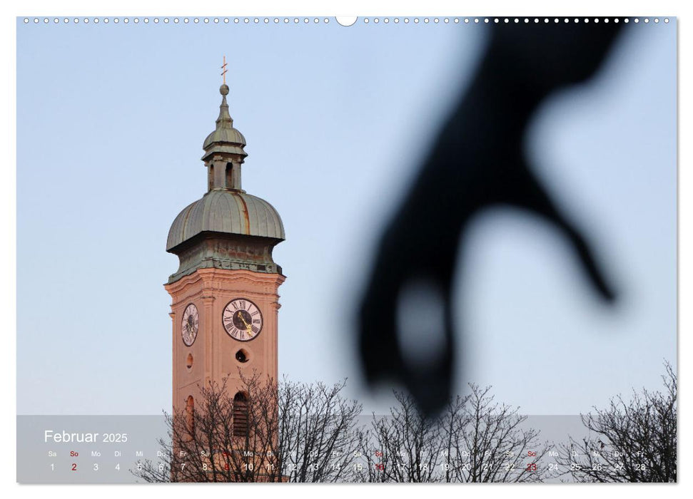 Impressionen aus München (CALVENDO Premium Wandkalender 2025)