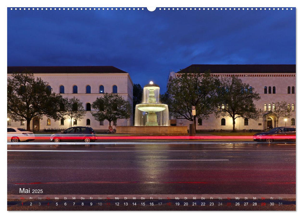 Impressionen aus München (CALVENDO Premium Wandkalender 2025)