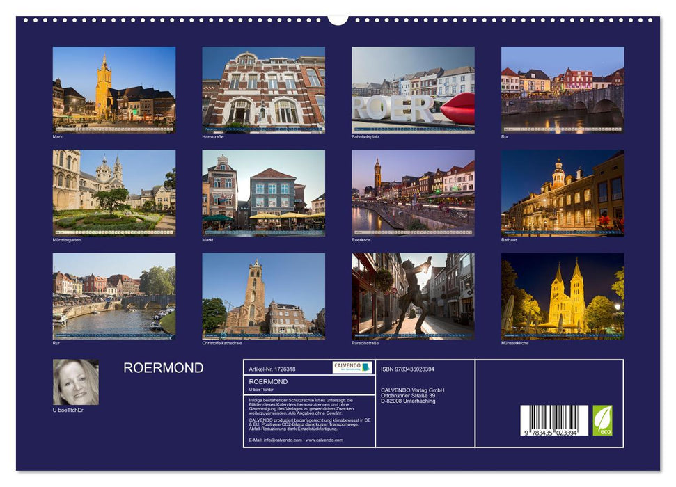 ROERMOND (CALVENDO Premium Wandkalender 2025)