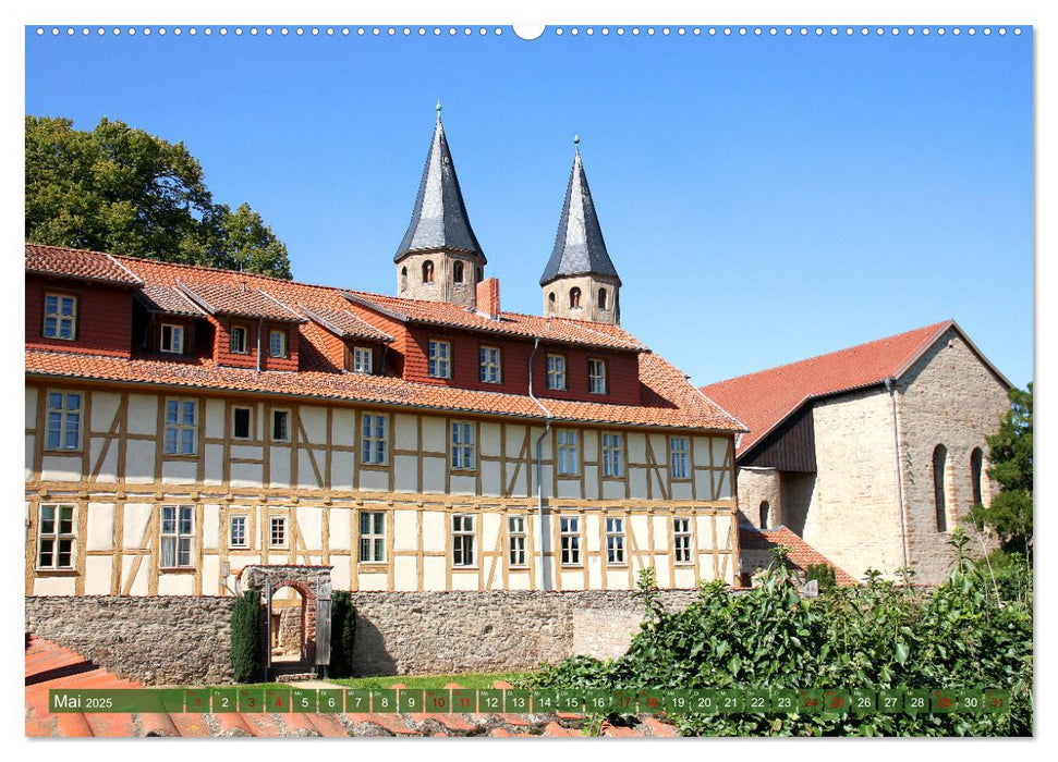 Ilsenburg mit seinem Kloster und Impressionen von Kloster Drübeck (CALVENDO Wandkalender 2025)