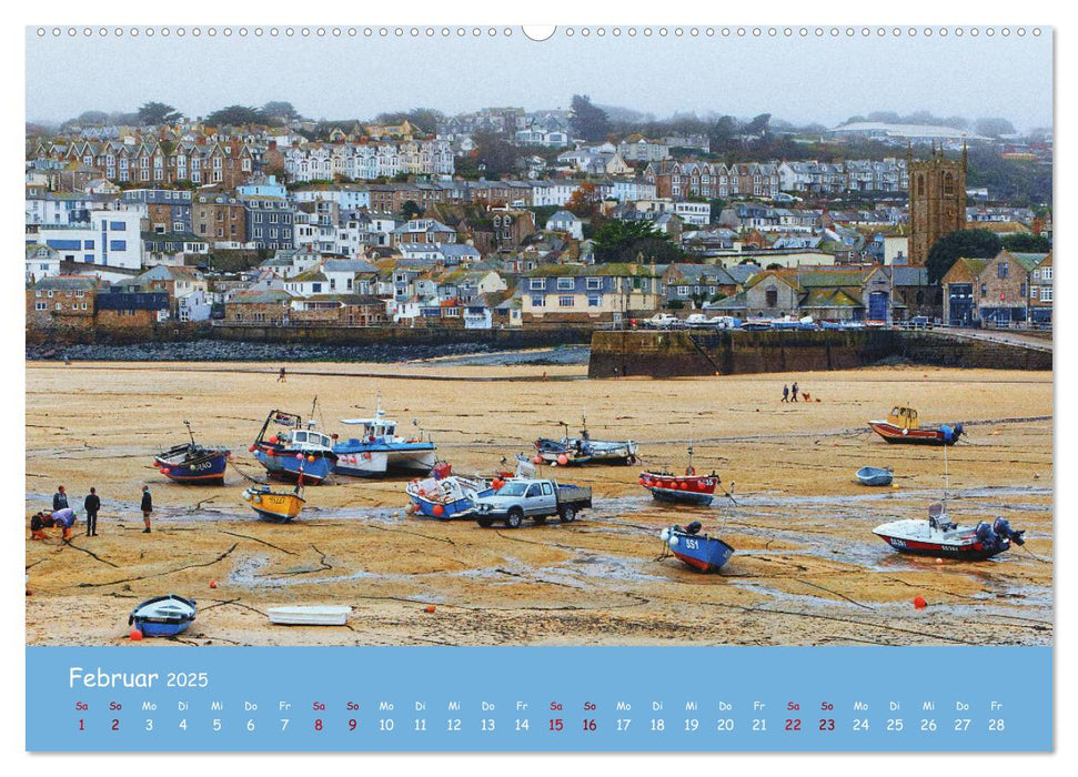 Cornwall - Einzigartig (CALVENDO Premium Wandkalender 2025)