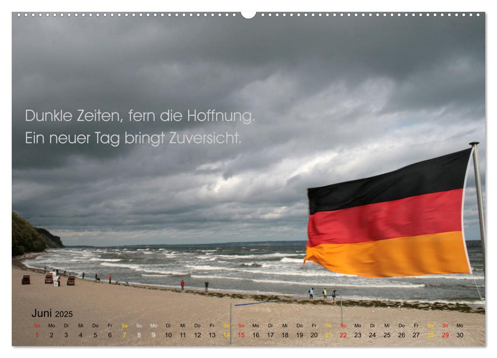 Es gibt kein schlechtes Wetter (CALVENDO Premium Wandkalender 2025)