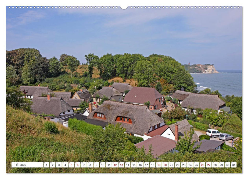 Ostseeinseln Rügen, Hiddensee, Ummanz (CALVENDO Premium Wandkalender 2025)