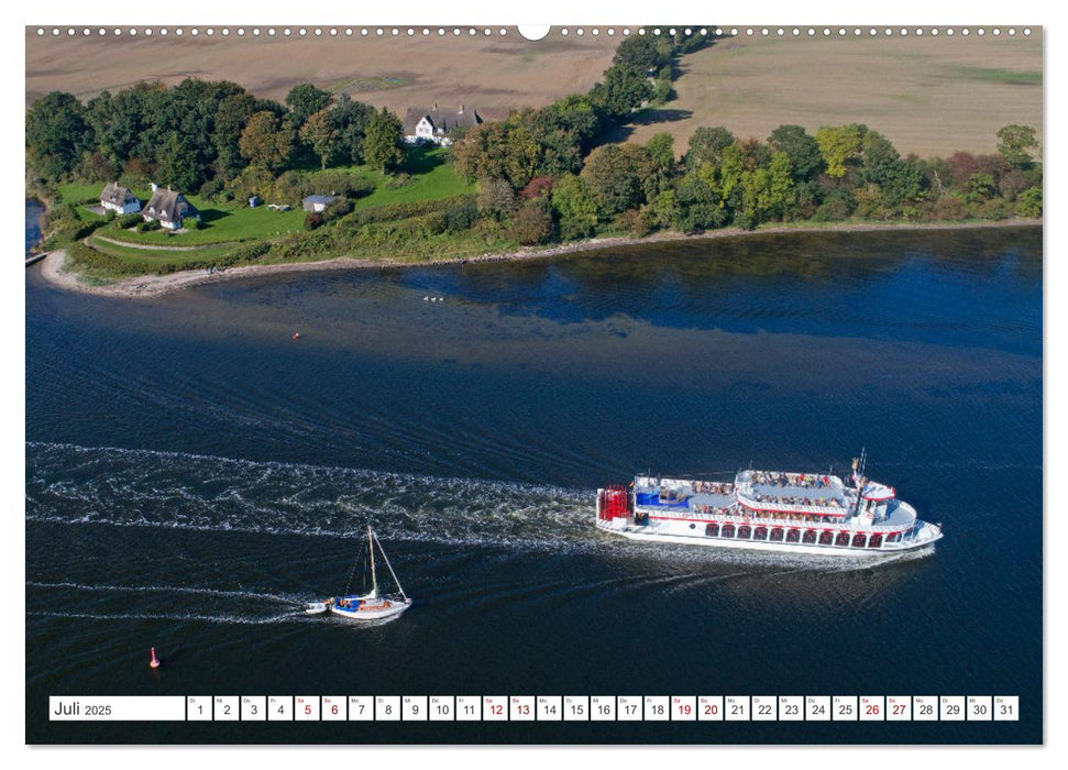 Norddeutschland aus der Luft (CALVENDO Premium Wandkalender 2025)