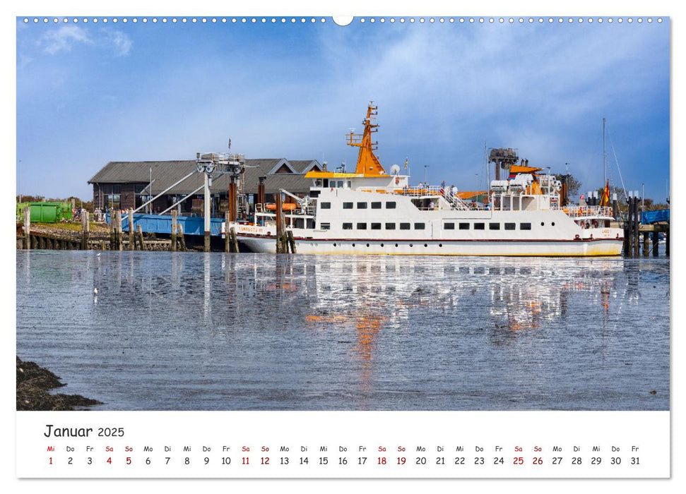 Sehnsuchtinsel Langeoog (CALVENDO Premium Wandkalender 2025)