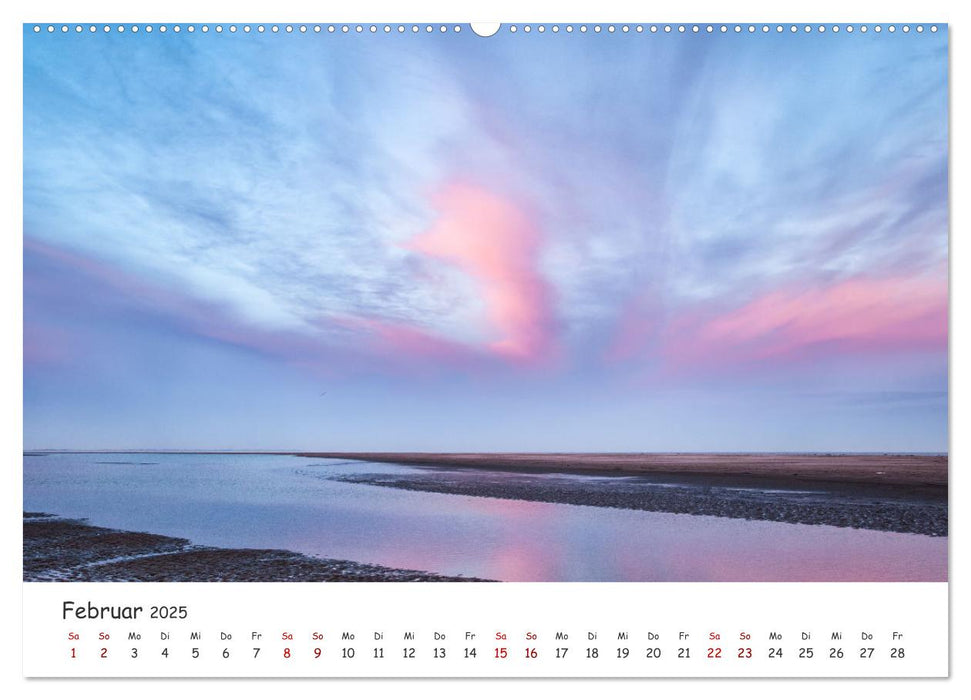 Sehnsuchtinsel Langeoog (CALVENDO Premium Wandkalender 2025)