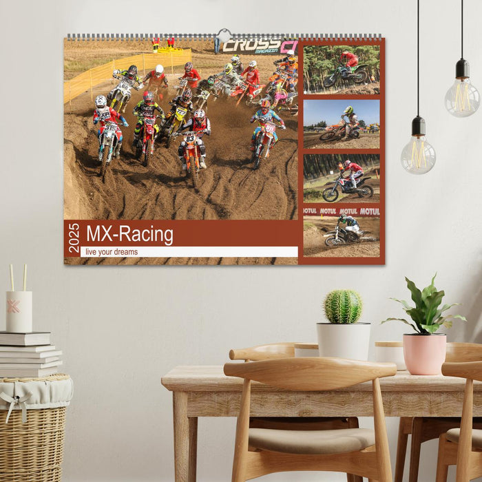 MX-Racing live your dreams (CALVENDO Wandkalender 2025)