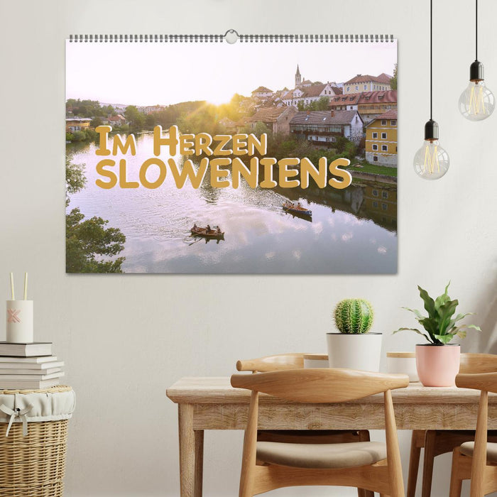 Im Herzen Sloweniens (CALVENDO Wandkalender 2025)