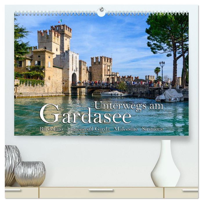 Unterwegs am Gardasee (CALVENDO Premium Wandkalender 2025)