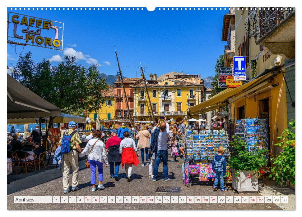 Unterwegs am Gardasee (CALVENDO Premium Wandkalender 2025)