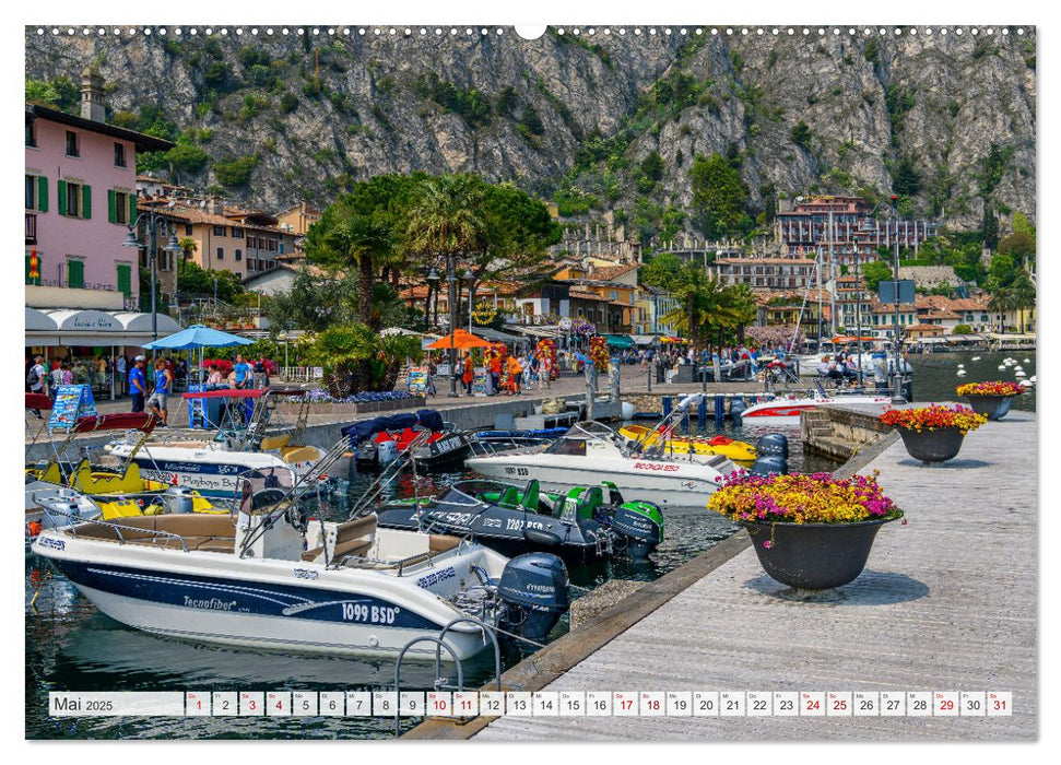 Unterwegs am Gardasee (CALVENDO Premium Wandkalender 2025)