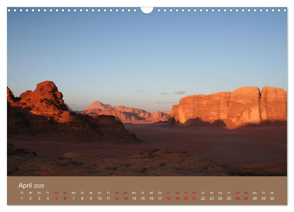 Wadi Rum Jordanien (CALVENDO Wandkalender 2025)
